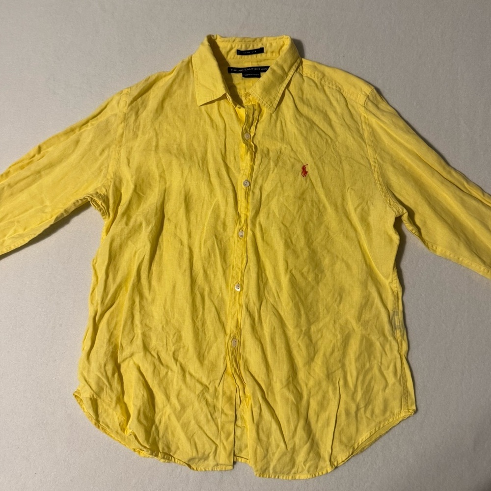 Ralph Lauren Sport Yellow Shirt